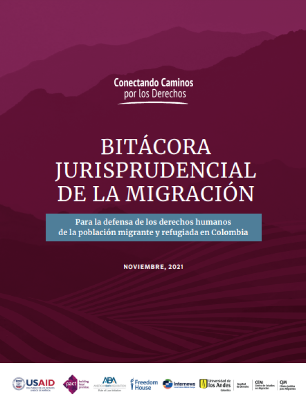 Bitácora Jurisprudencial de la Migración