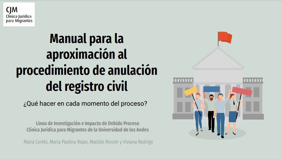 Manual anulación de registro civil