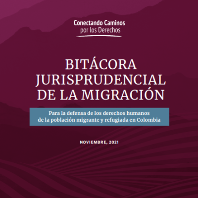 Bitácora jurisprudencial de la migración